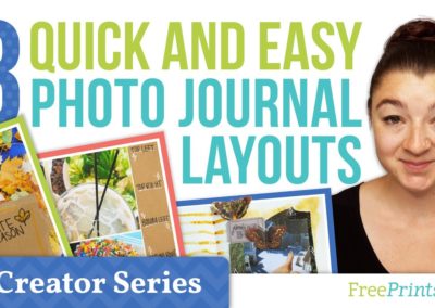 3 Quick and Easy Photo Journal Layouts